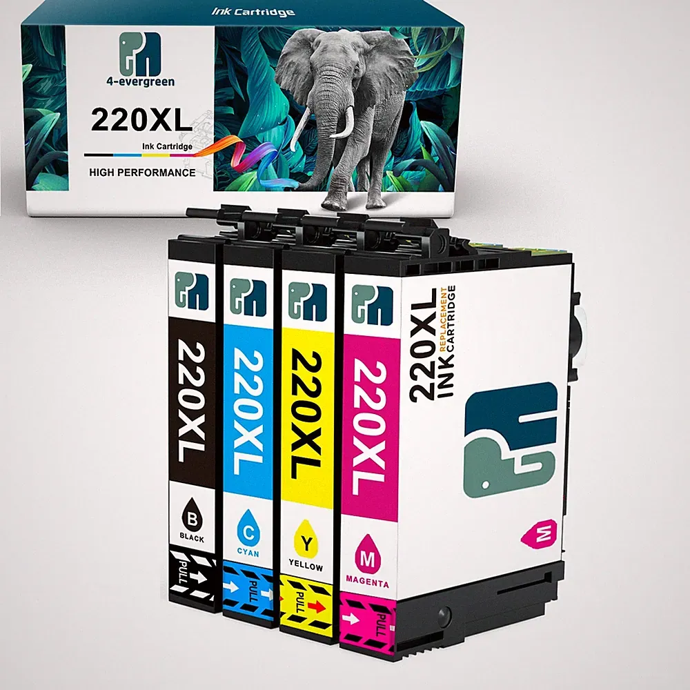 1-4 pk 220 T220XL Ink Cartridges for Epson WorkForce WF-2750 WF-2760 Printer