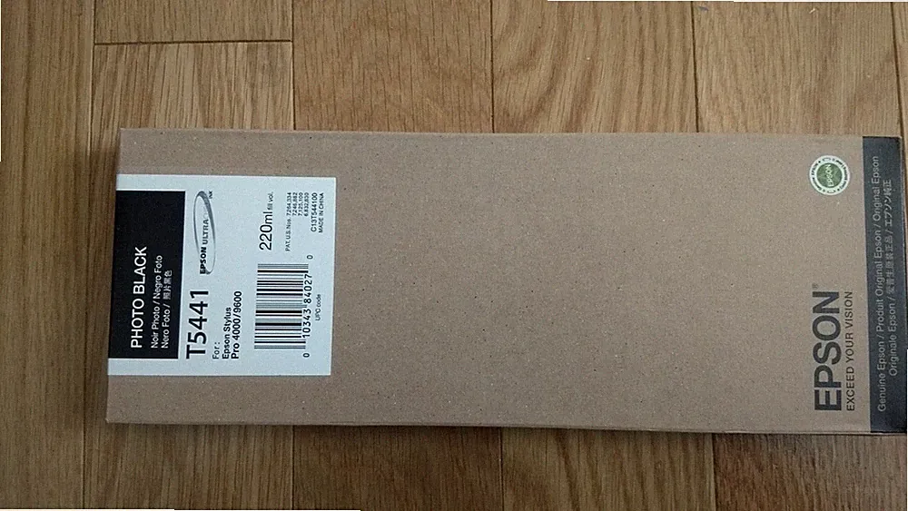 2012 Genuine Epson T5441 Photo Black Ink Stylus Pro 4000 9600 220ml Sealed