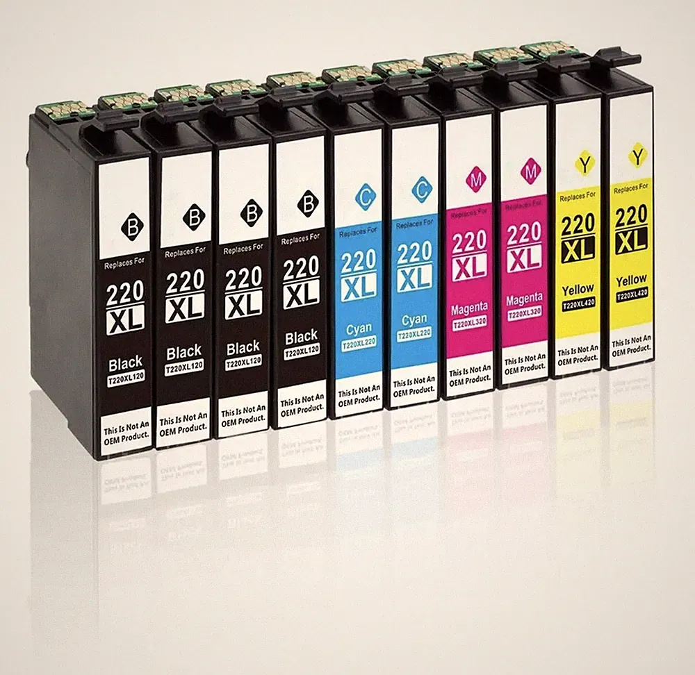 ❇️ 220XL REFURBISHED INK CARTRIDGE FOR EPSON XP-320 XP-420 XP-424 WF2630 WF26 ✅