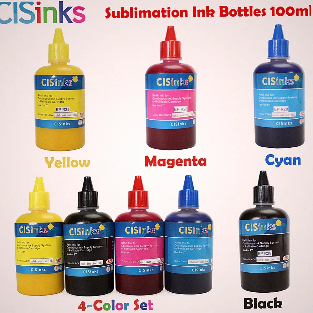 CISinks T220 Sublimation Refill Ink Bottle alternative for WF-2760 WF-2660