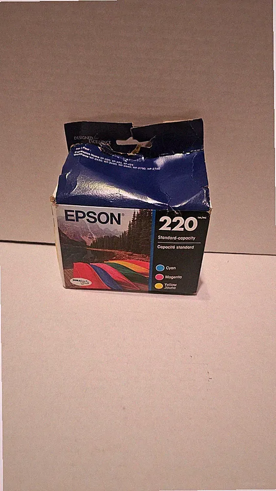 EPSON 220 color ink cartridges 2028/07 *DESCRIPTION*