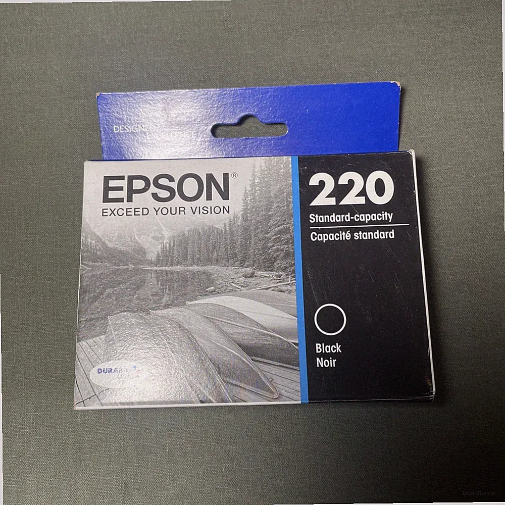 Epson 220 Ink Cartridges - Black (T220120-D2) Exp. 02/2026 expiration good