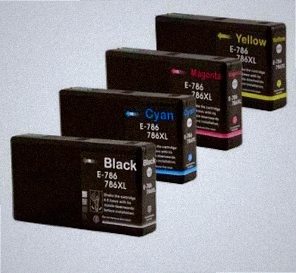 LD 4PK Reman Ink for Epson 786XL T786XL T786XL120 WF-4630 WF-4640 WF-5110 Black