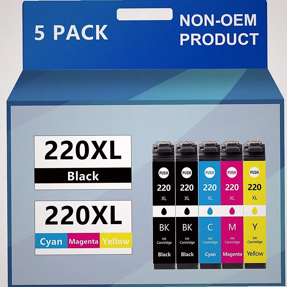 T220XL 220XL Ink For Epson XP-420 XP-424 XP-320 WF2630 WF-2660 WF-2760 printer